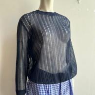 Audrey and John Wed メッシュ編みのニット¥13200