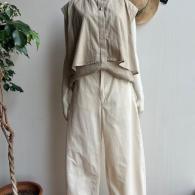 POUSHAL コットンパンツ¥31680→¥22180