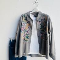 M.&KYOKO ブラウス¥46200 UNTITLEDデニム¥20900