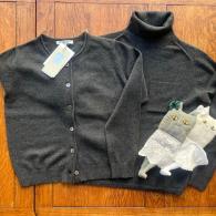 49AV.junko shimada 良質なカシミア100%ニットですカーディガン¥39600