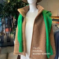 POUSHAL 裏付きのブルゾン