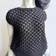 49AV.junko shimada 透かし編みのニット¥28600