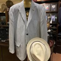 シアサッカージャケット¥41800 夏ジャケットの代表素材　これぞジェントルマン必須アイテムですぞ